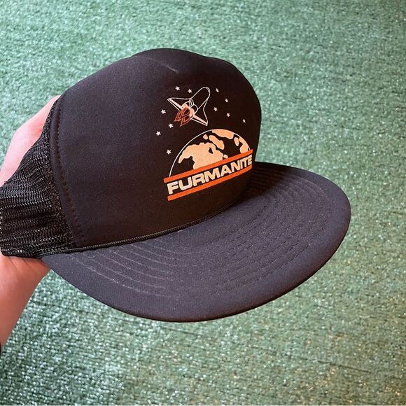 Vintage Furmanite Space Shuttle Snapback Trucker Hat - Picture 1 of 6